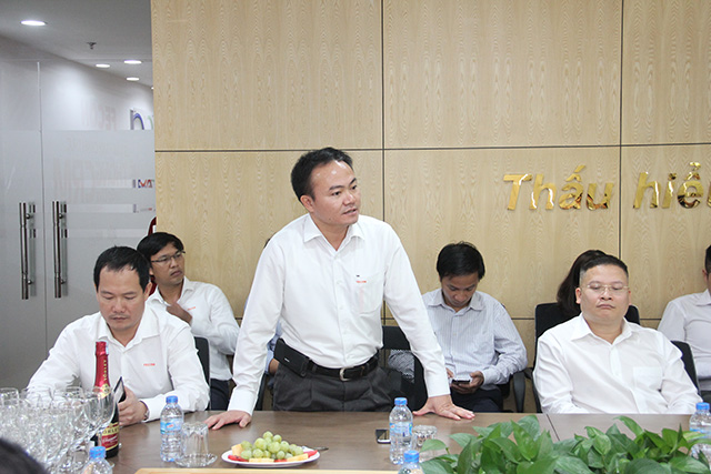 The Board Chairman stated at the go-live CRM ceremony 
