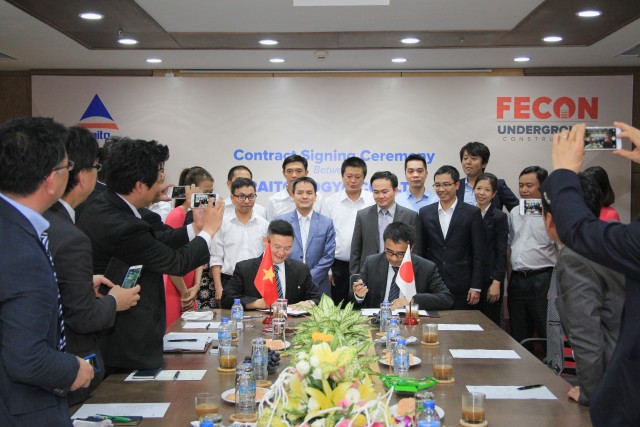 FECON-RAITO ký kết hợp đồng thi công phần ngầm cho dự án tàu điện ngầm đô thị Metro Line 1 tại TP Hồ Chí Minh