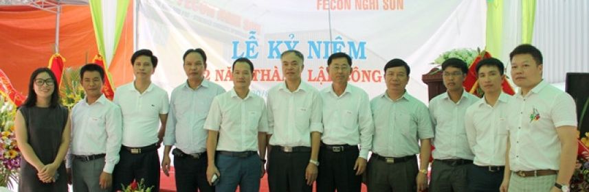 Tưng bừng lễ kỷ niệm 2 năm ngày thành lập FECON Nghi Sơn