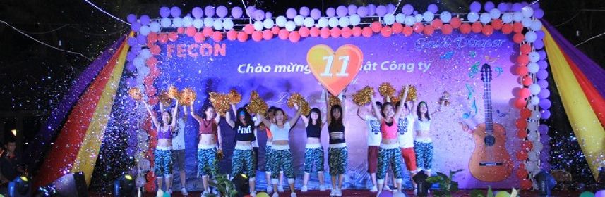 FECON tưng bừng kỷ niệm sinh nhật 11 năm