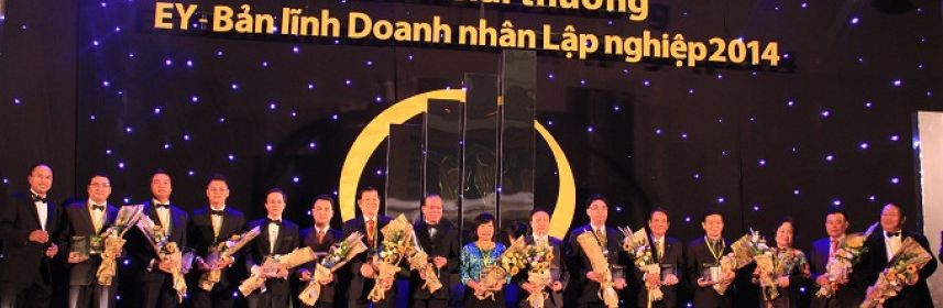 FECON với Lễ trao giải EY – Bản lĩnh Doanh nhân Lập nghiệp 2014