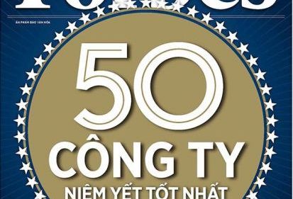 FORBES Việt Nam bình chọn FECON (FCN) trong top50 doanh nghiệp niêm yết tốt nhất Việt Nam