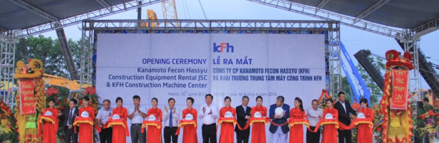 Lễ ra mắt Công ty Cổ phần Kanamoto FECON Hassyu (KFH)