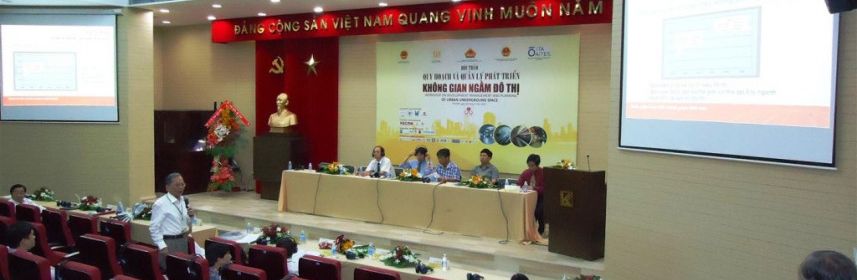 FECON báo cáo tham luận tại hội thảo quốc tế “Quy hoạch và quản lý phát triển không gian ngầm đô thị”