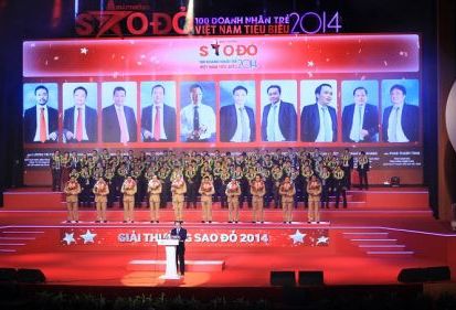 Giải thưởng Sao Đỏ 2014: Chủ tịch Phạm Việt Khoa được vinh danh trong top 10 doanh nhân tiêu biểu