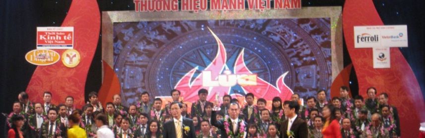 Công ty FECON nhận giải thưởng thương hiệu mạnh Việt Nam năm 2011