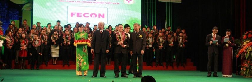 FECON vinh dự được trao giải “Thương hiệu mạnh Việt Nam” năm 2013