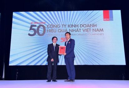 FECON lần thứ 2 liên tiếp lọt top 50 công ty kinh doanh hiệu quả nhất Việt Nam