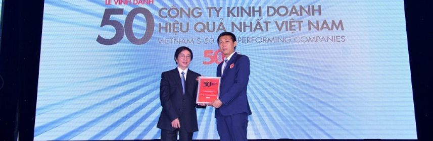 FECON lần thứ 2 liên tiếp lọt top 50 công ty kinh doanh hiệu quả nhất Việt Nam