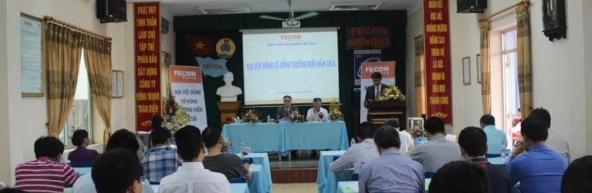 FECON Mining tổ chức thành công Đại hội Cổ đông thường niên năm 2016