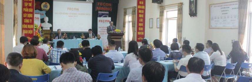 FECON Mining tổ chức Đại hội đồng cổ đông thường niên năm 2017