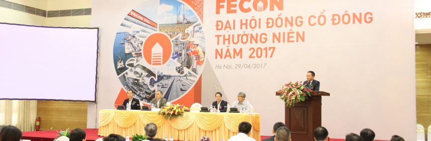 ĐHCĐ FECON 2017: Dự kiến doanh thu năm 2017 đạt 2800 tỷ đồng, tăng trưởng 30%