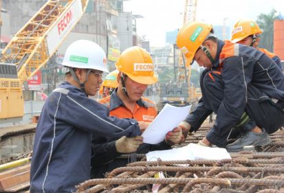 FECON: Doanh thu 6 tháng đạt gần 1.200 tỷ đồng, nhận gói thầu khoan hầm Metro Hà Nội
