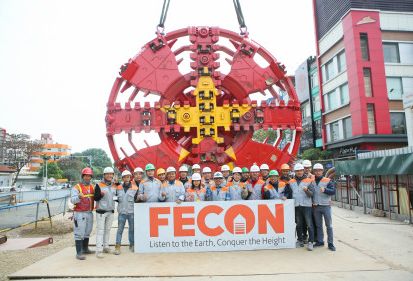 Nhà thầu hạ thành công bộ phận cuối cùng robot đào hầm Metro Nhổn - ga Hà Nội