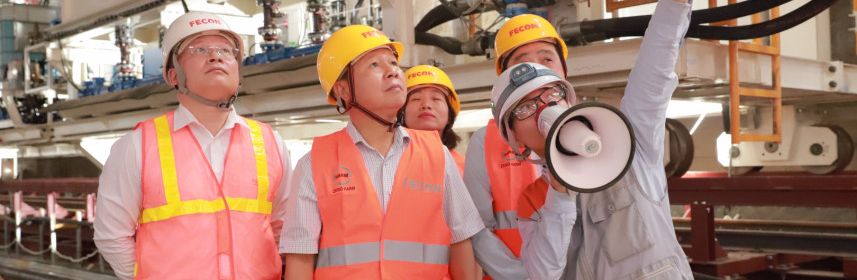 Thứ trưởng Bộ Lao động thương binh và xã hội tới thăm Dự án Metro Line 3 Hà Nội