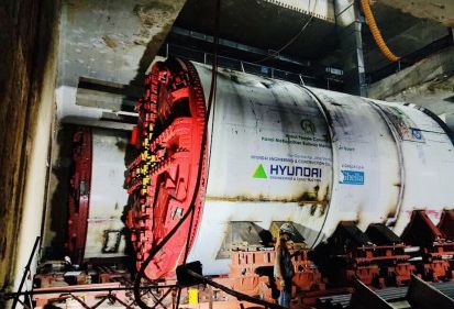 FECON kicks off tunnel boring for Hà Nội railway project