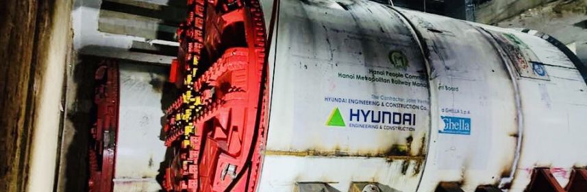 Robot đào hầm tuyến đường sắt đô thị số 3, đoạn Nhổn - ga Hà Nội được lắp ráp như thế nào?