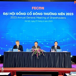 ANNUAL GENERAL MEETING OF SHAREHOLDERS 2023: FECON SETS REVENUE TARGET OF 3.800 BILLION VND, EXPECTS TO DISTRIBUTE DIVIDENDS IN CASH WITH A MAXIMUM RATE OF 5%