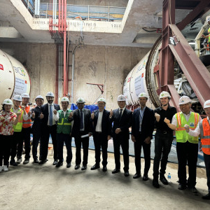 FECON OPERATES TBM ROBOT TO CONSTRUCT TUNNEL AT S9 STATION, METRO LINE 3 PROJECT – HANOI