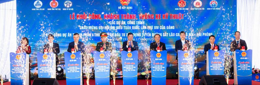 FECON ĐỒNG LOẠT KHỞI CÔNG NHIỀU DỰ ÁN HẠ TẦNG TRỌNG ĐIỂM VÀO NGÀY 19/12