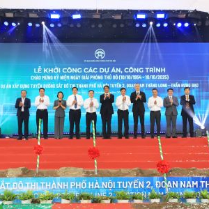 FECON THAM GIA KHỞI CÔNG TUYẾN METRO SỐ 2 HÀ NỘI , BIỂU TƯỢNG MỚI CHO GIAO THÔNG ĐÔ THỊ HIỆN ĐẠI