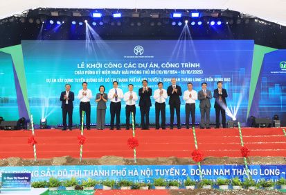 FECON THAM GIA KHỞI CÔNG TUYẾN METRO SỐ 2 HÀ NỘI , BIỂU TƯỢNG MỚI CHO GIAO THÔNG ĐÔ THỊ HIỆN ĐẠI