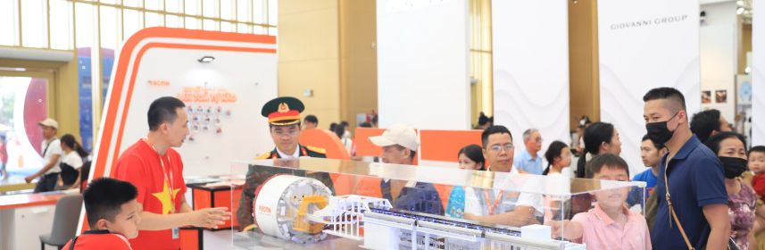NHÀ THẦU XÂY DỰNG DUY NHẤT TẠI TRIỂN LÃM THÀNH TỰU ĐẤT NƯỚC: KHI DẤU ẤN CÔNG NGHỆ SONG HÀNH CÙNG NIỀM TỰ HÀO DÂN TỘC