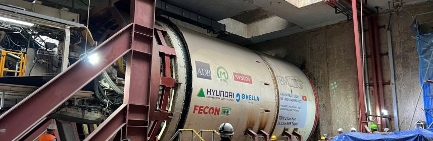 FECON CHÍNH THỨC KHỞI ĐỘNG TBM 