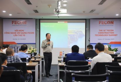 FECON TỔ CHỨC THÀNH CÔNG HỘI NGHỊ CÔNG NGHỆ XÂY DỰNG LẦN THỨ 10