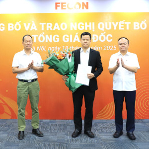FECON BỔ NHIỆM ÔNG NGUYỄN THANH TÙNG GIỮ CHỨC TỔNG GIÁM ĐỐC