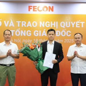 FECON BỔ NHIỆM ÔNG NGUYỄN THANH TÙNG GIỮ CHỨC TỔNG GIÁM ĐỐC