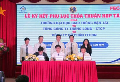 FECON TĂNG CƯỜNG HỢP TÁC NGHIÊN CỨU, ĐỔI MỚI SÁNG TẠO, CHUYỂN GIAO CÔNG NGHỆ ĐƯỜNG SẮT 