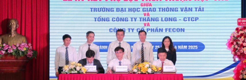 FECON TĂNG CƯỜNG HỢP TÁC NGHIÊN CỨU, ĐỔI MỚI SÁNG TẠO, CHUYỂN GIAO CÔNG NGHỆ ĐƯỜNG SẮT 