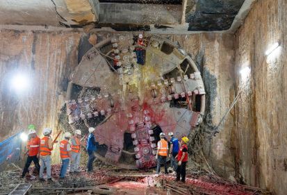 TBM “TÁO BẠO” VỀ ĐÍCH GA HÀ NỘI, FECON HOÀN THÀNH TOÀN BỘ CÔNG TÁC KHOAN HẦM TUYẾN METRO NHỔN – GA HÀ NỘI