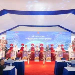 FECON KHỞI CÔNG KHU NHÀ Ở XÃ HỘI HƠN 1.223 TỶ ĐỒNG TẠI THÁI NGUYÊN