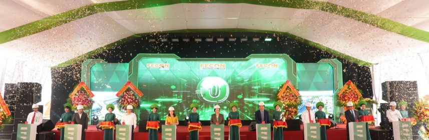 FECON KHỞI CÔNG KHU CÔNG NGHIỆP FECON IP HOÀ YÊN