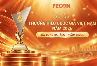 FECON LẦN THỨ 3 LIÊN TIẾP ĐƯỢC CÔNG NHẬN THƯƠNG HIỆU QUỐC GIA VIỆT NAM