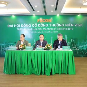 ĐHCĐ FECON 2026: MỤC TIÊU LỢI NHUẬN TĂNG 160%, CỦNG CỐ NỀN TẢNG CHO CHU KỲ HẠ TẦNG MỚI