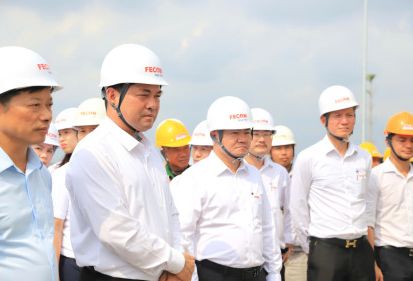 FECON IP HIỆP HÒA ĐÓN TIẾP BÍ THƯ TỈNH ỦY BẮC NINH ĐẾN THĂM VÀ LÀM VIỆC TẠI DỰ ÁN
