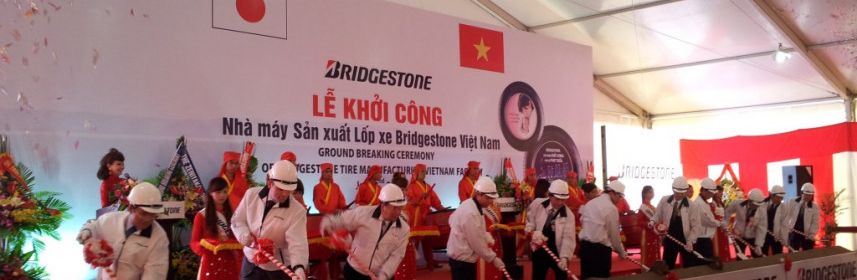 FECON trúng thầu gói xử lý nền nhà máy sản xuất lốp Bridgestone Việt Nam giai đoạn 3&4