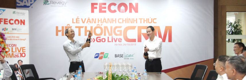 FECON chính thức vận hành hệ thống SAP CRM