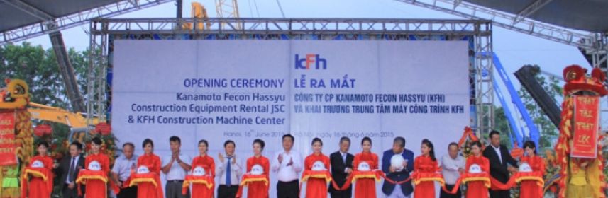 Khai trương trung tâm máy công trình lớn hàng đầu Việt Nam