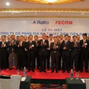 FECON bắt tay RAITO (Nhật Bản) thành lập công ty địa kỹ thuật tiên tiến tại Việt Nam