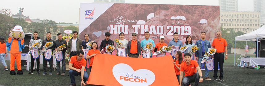 Hội thao FECON chính thức khai mạc - Đường chạy cho tuổi 15 đã mở