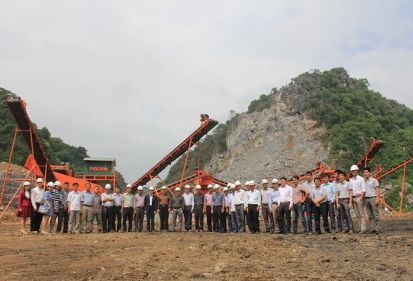 FECON Mining khởi công mỏ đá tại Tĩnh Gia, Thanh Hóa