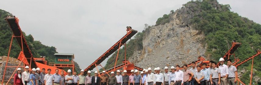 FECON Mining khởi công mỏ đá tại Tĩnh Gia, Thanh Hóa