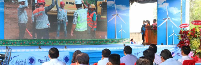 FECON tham gia thi công 2 dự án điện gió do UPC và AC Energy đầu tư